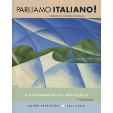 Parliamo Italiano! Instructor's Annotated Edition: A Communicative Approach Hardcover, Houghton Mifflin