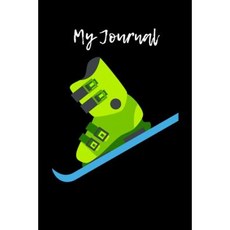 My Journal: Winter Sports Skiing Emoji - Blank Lined Notebook - 6x9 Paperback, Createspace Independent Publishing Platform