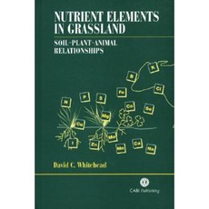 Nutrient Elements in Grassland: Soil Plant Animal Relationships Hardcover, Cabi