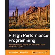 R High Performance Programming Paperback, Packt Publishing