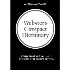 Webster's Compact Dictionary Hardcover, Merriam-Webster