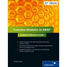 Function Modules in ABAP: A Quick Reference Guide Hardcover, SAP Press