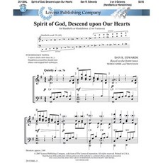 Spirit of God Descend Upon Our Hearts Paperback, Lorenz Publishing Company