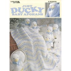 Just Ducky Baby Afghans Paperback, Leisure Arts