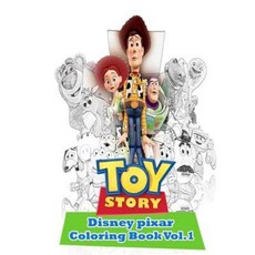 玩具總動員：迪士尼皮克斯著色書第 1 卷平裝本, Createspace獨立發布平台