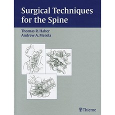 Surgical Techniques for the Spine Hardcover, Thieme Medical Publishers
