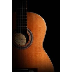 Vintage Acoustic Guitar Portrait Journal: 150 Page Lined Notebook/Diary Paperback, Createspace Independent Publishing Platform