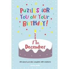 Puzzles for You on Your Birthday - 17th December Paperback, Createspace Independent Publishing Platform