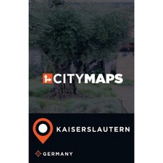 德國凱撒斯勞滕城市地圖平裝本, Createspace獨立發布平台