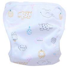 BeBeOne 動物朋友防水尿布兜 80號 (10.3kg), 混色, 1件