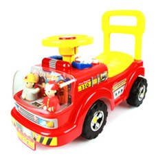 햇님토이 C10 119 구조대 붕붕카, 레드, 1개