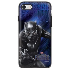 마블 블랙팬서 더킹 슬림 더블 카드 휴대폰 케이스