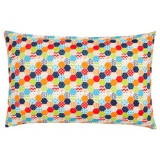 Ein Haus 六角形圖案枕頭, 紅色