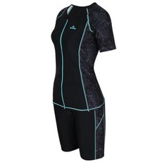 koogi adventure 女性短袖拉鍊套裝泳裝 KS-L252