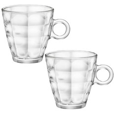 Bormioli ROCCO 立方體玻璃茶杯, 2入, 透明