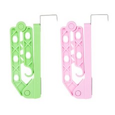 DM 上班準備衣帽架, 綠色, 粉紅色, 2個