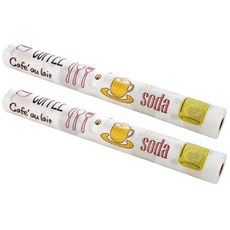 Block Mart 廚房櫥櫃水槽防水緩衝墊 2入, 紅色