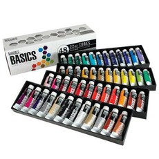 Liquitex 基礎丙烯顏料套組, 22ml, 48色