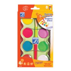 Le Franc固體水彩+筆, 8 種顏色