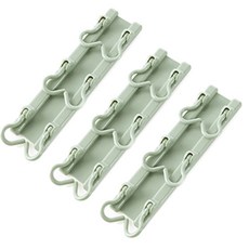 BeurreokMateu 廚房烹飪工具多功能掛勾, 薄荷, 3片