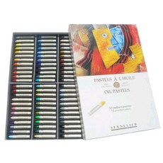 油畫蠟筆 N132520, 72 種顏色