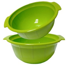 투에이산업 키친 믹싱볼 2p, 그린