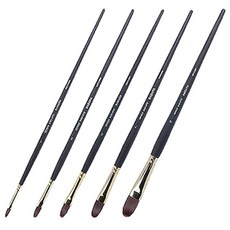 Barbara 壓克力畫筆 9400KFG 5件組, 5件組(1號, 3號, 5號, 7號, 10號), 1套