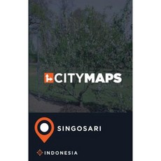 印尼新戈薩里市地圖平裝本, Createspace獨立發布平台