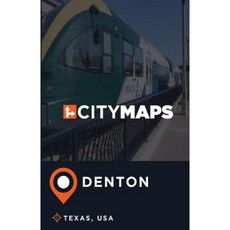 德州丹頓城市地圖美國平裝本, Createspace獨立發布平台