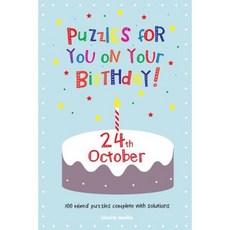 Puzzles for You on Your Birthday - 24th October Paperback, Createspace Independent Publishing Platform