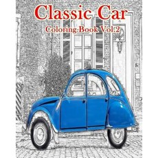 經典車：著色本第 2 卷：美國肌肉車著色書平裝本, Createspace獨立發布平台
