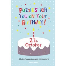 Puzzles for You on Your Birthday - 27th October Paperback, Createspace Independent Publishing Platform