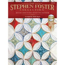 The Stephen Foster Collection: 10 Early American Songs for Solo Voice and Piano (Medium Low Voice) Book & CD Paperback, Alfred Music