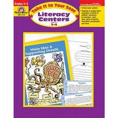 Literacy Centers 3-4 Paperback, Evan Moor Educational Publishers