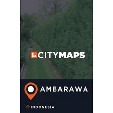 印度尼西亞安巴拉瓦城市地圖平裝本, Createspace獨立發布平台