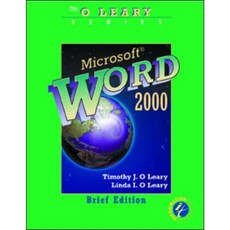 O'Leary Series: Microsoft Word 2000 Brief Edition Hardcover, Career Education