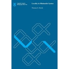 Locality in Minimalist Syntax Paperback, Mit Press