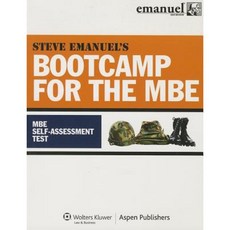 Steve Emanuel's Bootcamp for the MBE: MBE Self-Assessment Test Paperback, Wolters Kluwer Law & Business