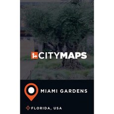 美國佛羅裡達州邁阿密花園城市地圖平裝本, Createspace獨立發布平台