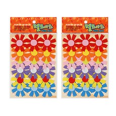 동기오피스 펠트아트 코스모스 18p x 2세트, 혼합 색상(DF-1063), 1세트