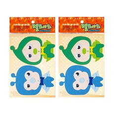 동기오피스 펠트아트 망또요정 2p x 2세트, 망또요정 A(DF-1091)