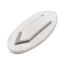 닥쏘오토 카컴 컨셉토 차량용 엠블럼, 3호, 화이트 + 화이트 + 실버