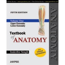 Textbook of Anatomy: Vol I Paperback, Jp Medical Ltd