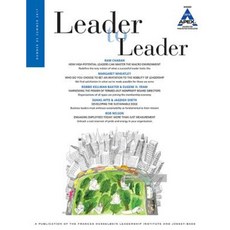 Leader to Leader (Ltl) Volume 85 Summer 2017 Paperback, Jossey-Bass
