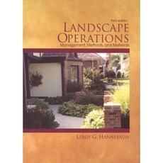 Landscape Operations: Management Methods and Materials Paperback, Pearson