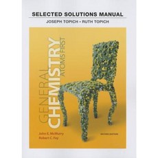 Student Solutions Manual for General Chemistry: Atoms First Paperback, Pearson