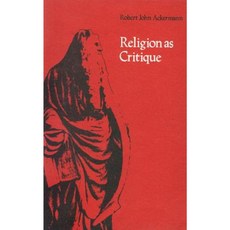 Religion as Critique Hardcover, University of Massachusetts Press