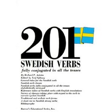 201 Swedish Verbs: Fully Conjugated in All the Tenses; Alphabetically Arranged Paperback, Barron's Educational Series