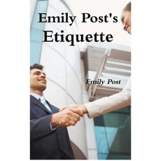 Emily Post's Etiquette Hardcover, Dead Authors Society