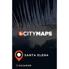 厄瓜多聖埃琳娜城市地圖平裝本, Createspace獨立發布平台